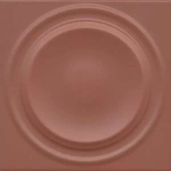 Декор Kerama Marazzi Venezia Аква Альта 2 красный матовый структура 20х20 - фото 1