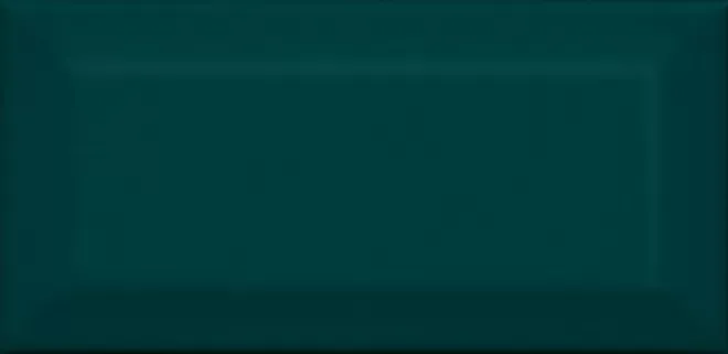 Керамическая плитка Kerama Marazzi 16059 Клемансо зелёный тёмный грань 7,4x15 - фото 1