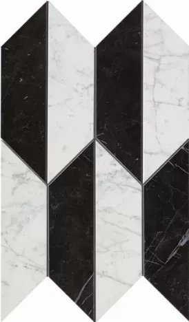 Мозаика Atlas Concorde Italy Marvel Half Hex Cold Lapp. AMMS 33x48.3 - фото 1