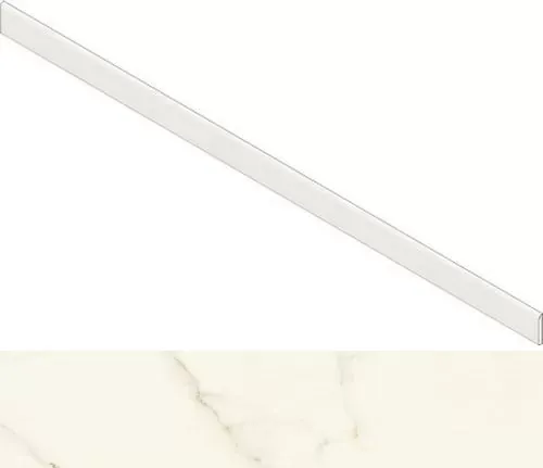 Плинтус Atlas Concorde Italy Marvel Calacatta Apuano Battiscopa Dig. Silk AGGD 7.2x150 - фото 1