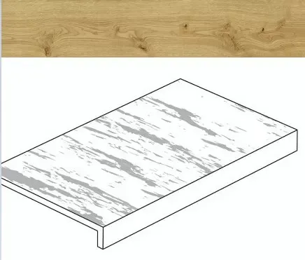 Ступень Atlas Concorde Italy Exence Almond Elemento L Grip AOZJ 18.5x150 - фото 1