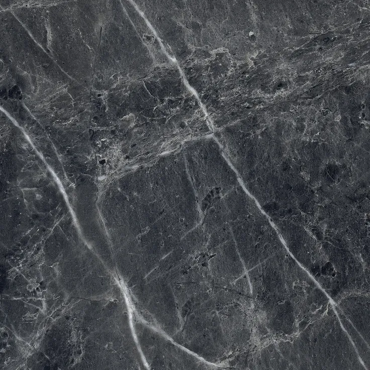 Керамогранит Аркадия Керамика CR6004-A Cassero Nero Carving 60x60 черный - фото 1