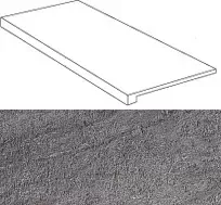 Ступень Atlas Concorde Italy Brave Grey Scalino A1I1 33x60 - фото 1
