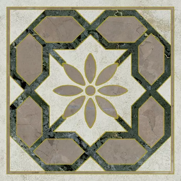 Вставка Kerama Marazzi OS\A283\SG606220RL Серенада 1 лаппатированный обрезной 7.2х7.2 - фото 4