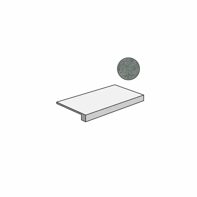 Ступень фронтальная Италон Genesis Saturn Grey 33x60 - фото 1