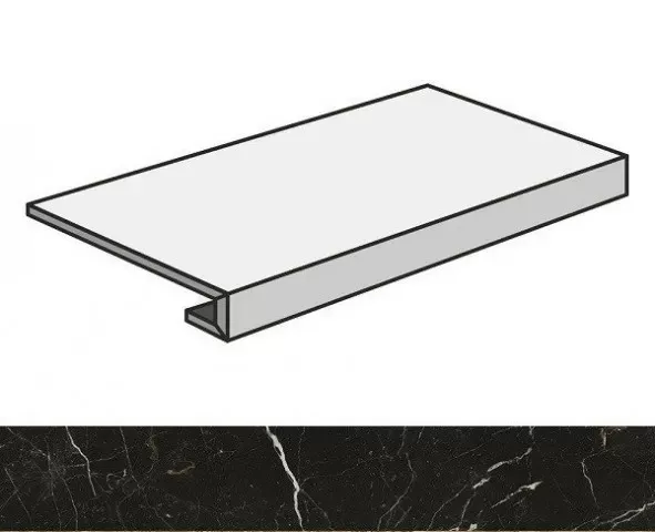 Ступень фронтальная Atlas Concorde Allure Imperial Black 33x60 - фото 1