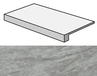 Ступень Atlas Concorde Italy Marvel Bardiglio Grey Scalino ATD5 33x60 - фото 1