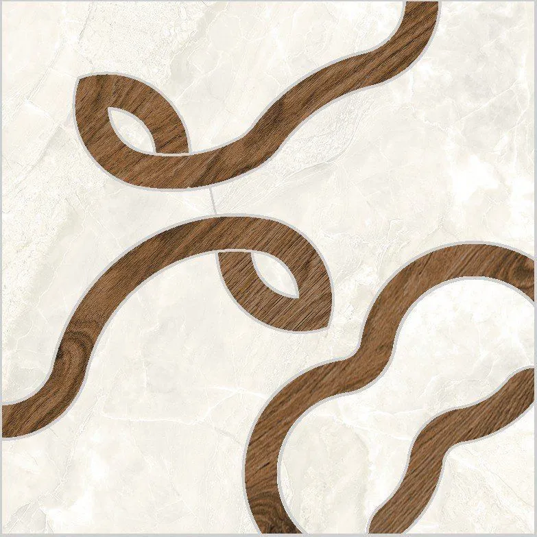 Декор Kerranova Canyon White 60x60 K-900/SR/d01-cut/600x600x10 - фото 1