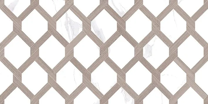 Декор (08-00-17-2466) Лапарет Statuario Classic белый 20x40 полированный - фото 1