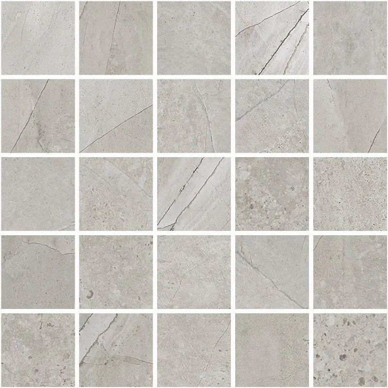 Мозаика Kerranova Marble Trend Limestone 30.7x30.7 K-1005/LR/m14/307x307x10 - фото 1
