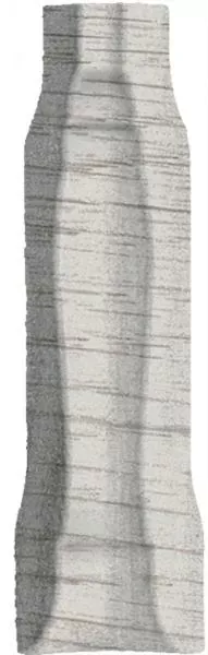 Уголок внутренний Kerama Marazzi SG5268\AGI Монтиони белый матовый 2.4х8 - фото 3