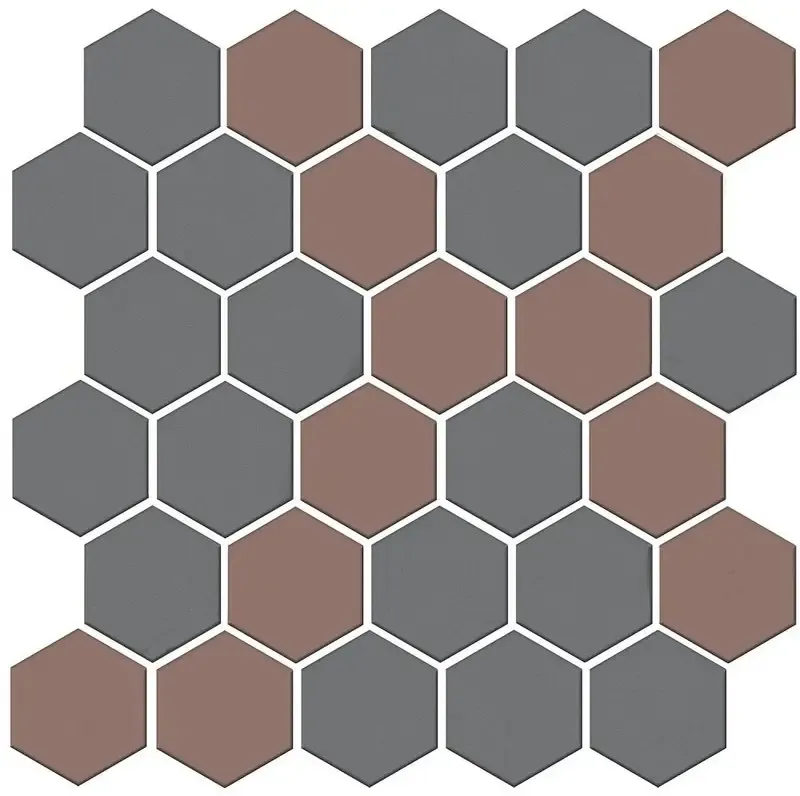 Декор Kerama Marazzi AD\A672\MM Агуста 5 мозаичный микс матовый 30.1x30.1 - фото 1