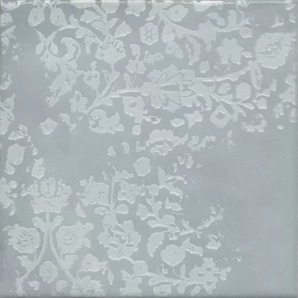 Декор Kerama Marazzi Venezia Адриатика 1 голубой глянцевый 20х20 - фото 1