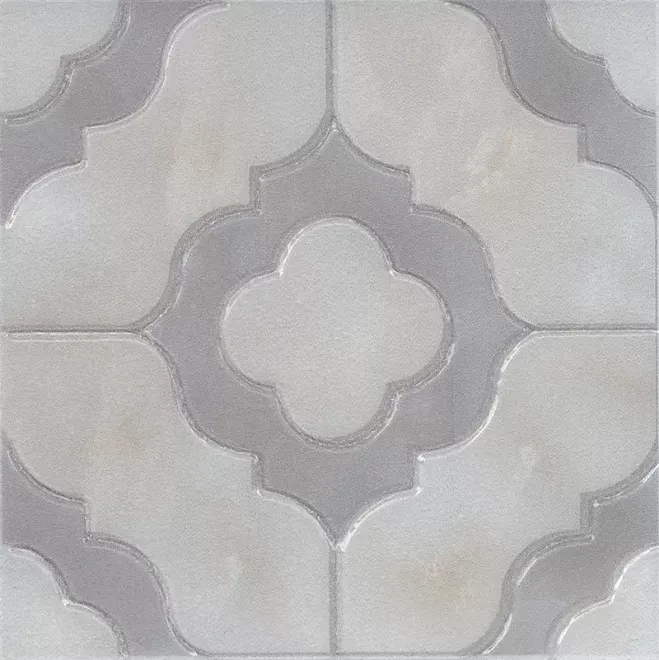 Вставка Kerama Marazzi MLD\A64\SG1550L Помильяно серый лаппатированная 14,5x14,5 - фото 1