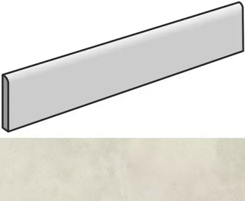 Плинтус Италон Millennium Pure 7,2x80 - фото 1