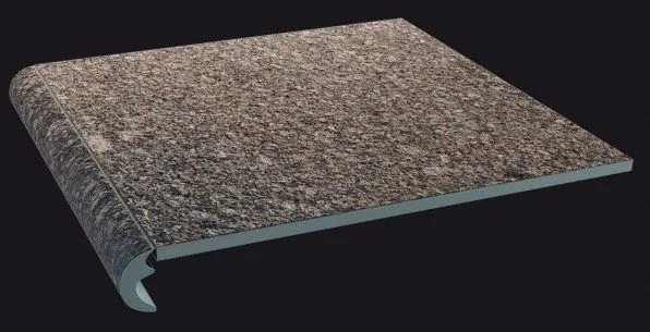 Ступень фронтальная Coliseumgres Cortina Rosso 30x32,5 - фото 1