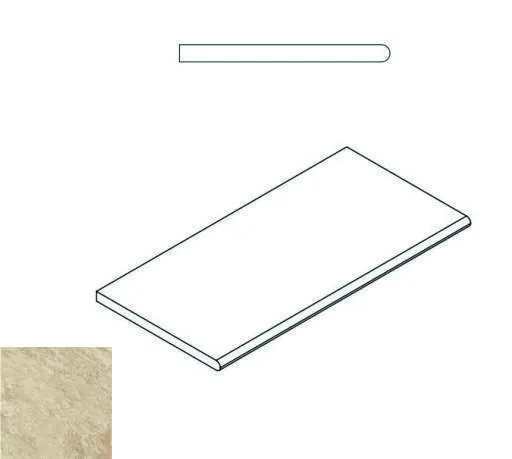 Бортик закругленный Италон Climb Х2 Rope 30x60 - фото 1