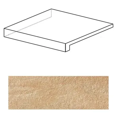 Ступень угловая Atlas Concorde Italy Trust Gold Scalino Angolare ACY0 33x33 - фото 1