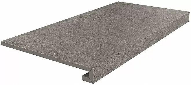 Ступень клееная Kerama Marazzi DD600520R\GCF Про Стоун серый темный 33х60 - фото 1