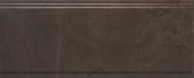 Бордюр Kerama Marazzi BDA008R Версаль коричневый обрезной 12x30 - фото 1