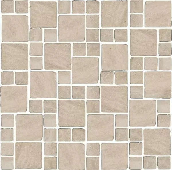 Мозаика Kerama Marazzi MBD007 Риальто Антика 3 мозаичный бежевый матовый 30х30 - фото 1
