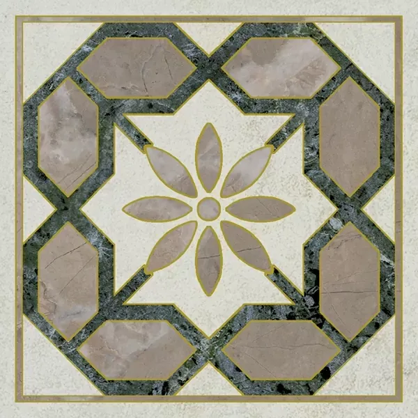 Вставка Kerama Marazzi OS\A283\SG606220RL Серенада 1 лаппатированный обрезной 7.2х7.2 - фото 3