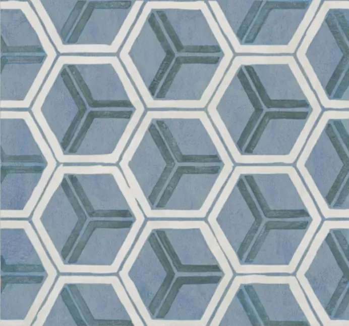 Декор Kerama Marazzi OS\B246\SG606220R Онда 2 обрезной 7.2х7.2 - фото 1