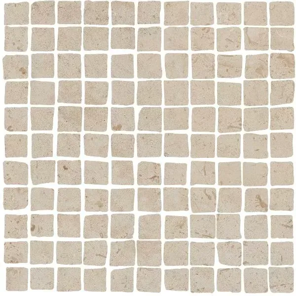 Мозаика Kerama Marazzi MBS005 Про Лаймстоун Спакко мозаичный бежевый матовый 20х20 - фото 3