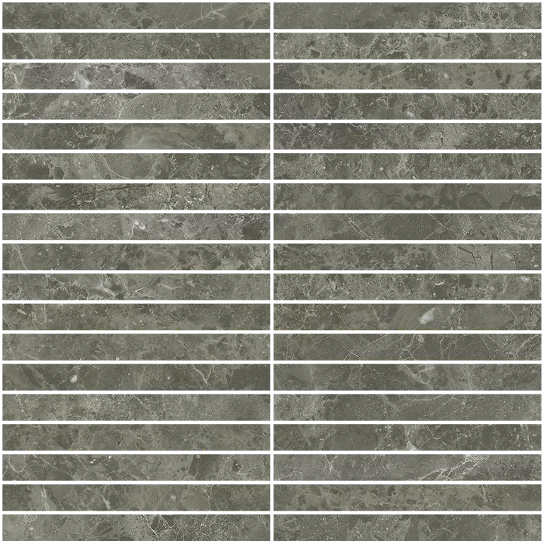 Мозаика ColiseumGres Да Винчи Браун Стрип 610110000972 коричневый 30x30 - фото 1