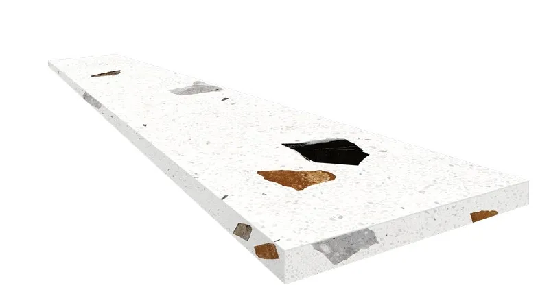 Ступень ColiseumGres Палладио Уайт угловая правая 620070002371 белый 33x120 - фото 1