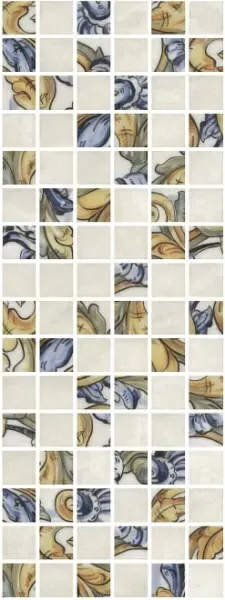 Декор Kerama Marazzi MM15129A Площадь Испании мозаичный 15x40 - фото 1