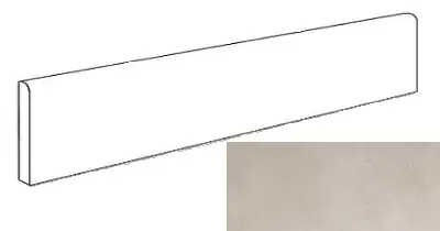 Плинтус Atlas Concorde Italy Dwell Pearl Battiscopa Matt A1E9 7.2x60 - фото 1