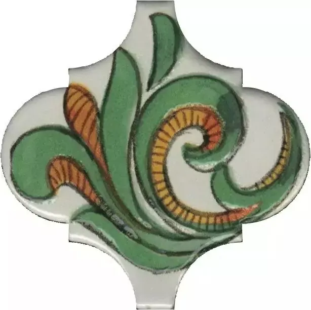 Декор Kerama Marazzi Авейру 7 глянцевый 6.5x6.5 VT\A315\65000 - фото 1