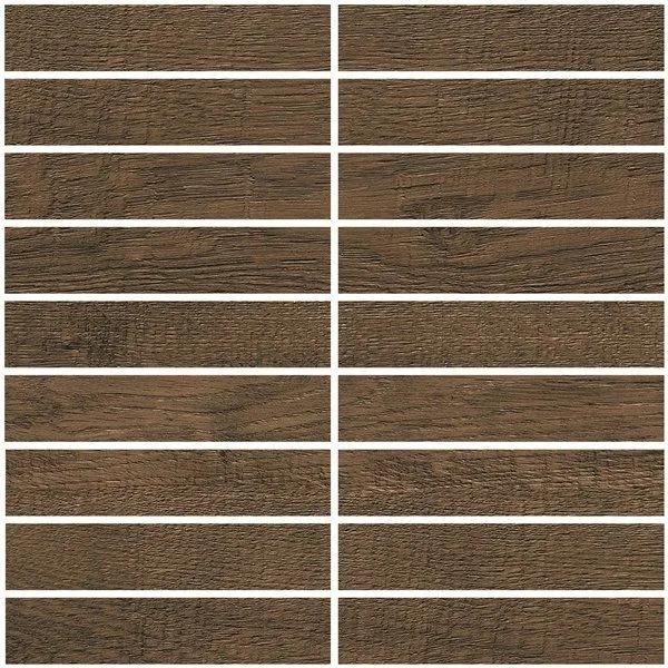 Мозаика Grasaro Italian Wood Wenge 30.7x30.7 G-253/SR/m11/307x307x10 - фото 1