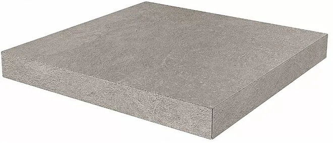 Ступень угловая клееная Kerama Marazzi DD600420R\GCA Про Стоун серый 33х33 - фото 1
