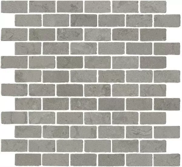 Мозаика Kerama Marazzi MBD009 Про Лаймстоун Антика 1 мозаичный серый матовый 30х32 - фото 1