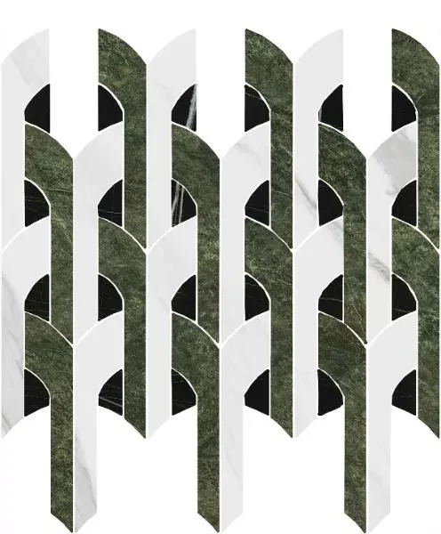 Мозаика Kerama Marazzi ID148 Риальто Нобиле 2 наборный лаппатированный 30х34.5 - фото 3