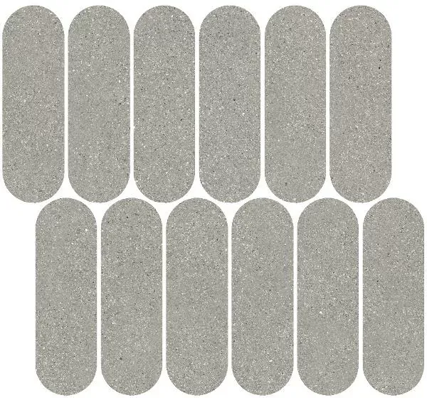 Декор Kerama Marazzi ID144 Джиминьяно наборный серый матовый 30х32 - фото 4