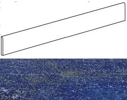 Плинтус Atlas Concorde Italy Marvel ultramarine Battiscopa Lapp. AOWJ 7.2x150 - фото 1