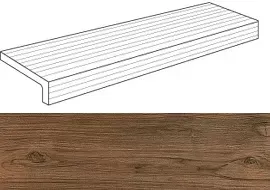 Ступень Atlas Concorde Italy Etic Noce Hickory Elemento L Grip AV8M 22.5x90 - фото 1