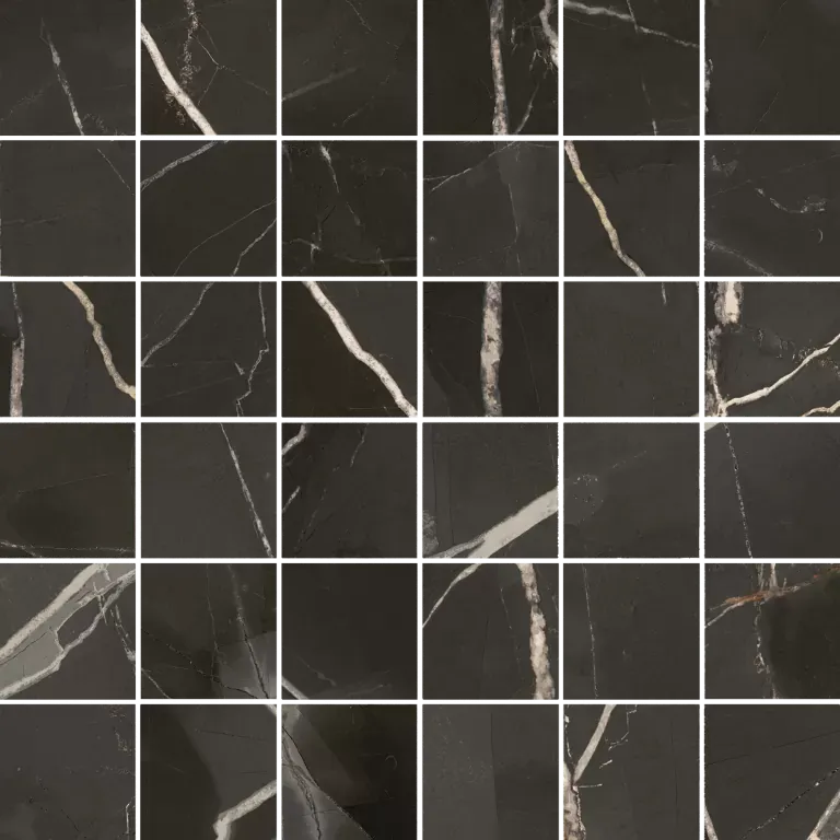 Мозаика Италон Stellaris Абсолют Блэк 30х30 - фото 1