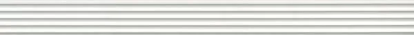 Бордюр Kerama Marazzi LSA015 Спига белый структура 3,4x40 - фото 1