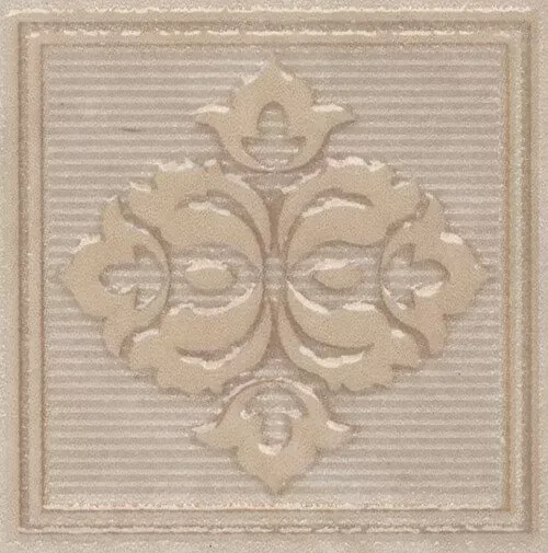 Вставка Kerama Marazzi AD\A400\SG929620R Версаль бежевый обрезной 7х7 - фото 1
