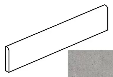 Плинтус Керранова Murashki Сappuccino K-2122/MR/p01/76x1200x10 коричневый - фото 1