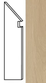 Ступень левая Atlas Concorde Italy Nid Cashmere Battiscopa Sag.Sx A8K2 7.2x30 - фото 1