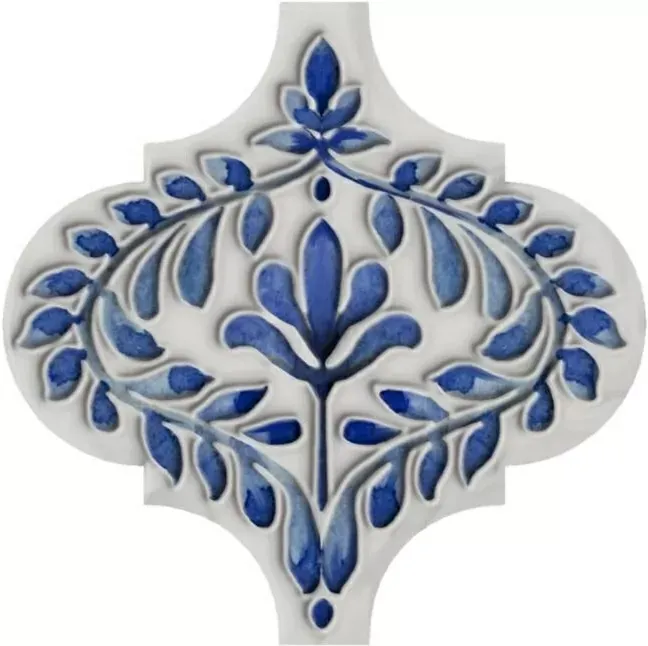 Декор Kerama Marazzi Арабески Майолика Майолика 1 6.5x6.5 VT\A316\65000 - фото 1