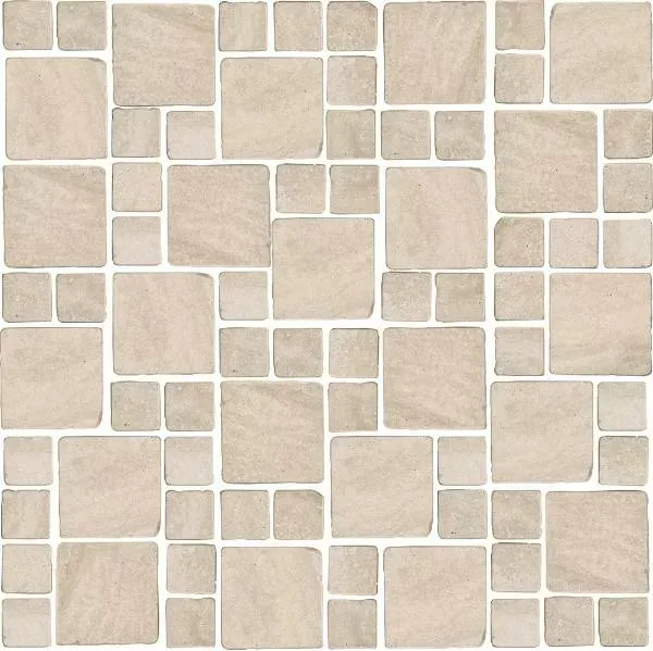 Мозаика Kerama Marazzi MBD005 Риальто Антика 3 мозаичный бежевый светлый матовый 30х30 - фото 1