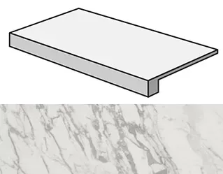 Ступень Atlas Concorde Italy Marvel Statuario Select Scalino ADXH 33x60 - фото 1