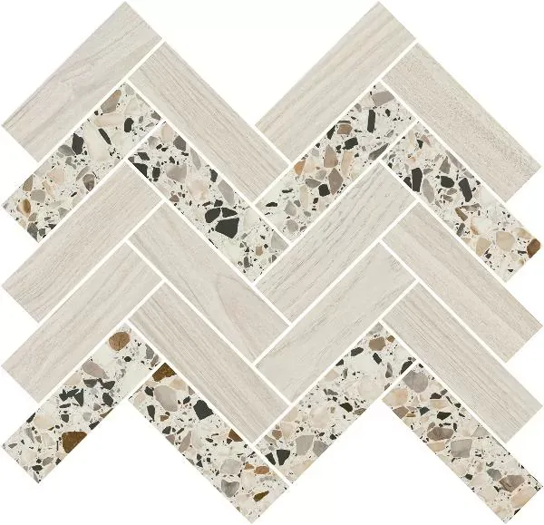 Мозаика Kerama Marazzi T042\SG5113 Монтиони мозаичный миндальный 34х35.5 - фото 3