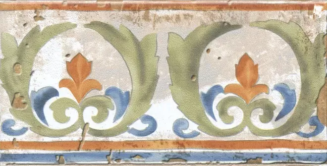 Бордюр Kerama Marazzi HGD\A153\17000 Виченца Майолика 7,2x15 - фото 1